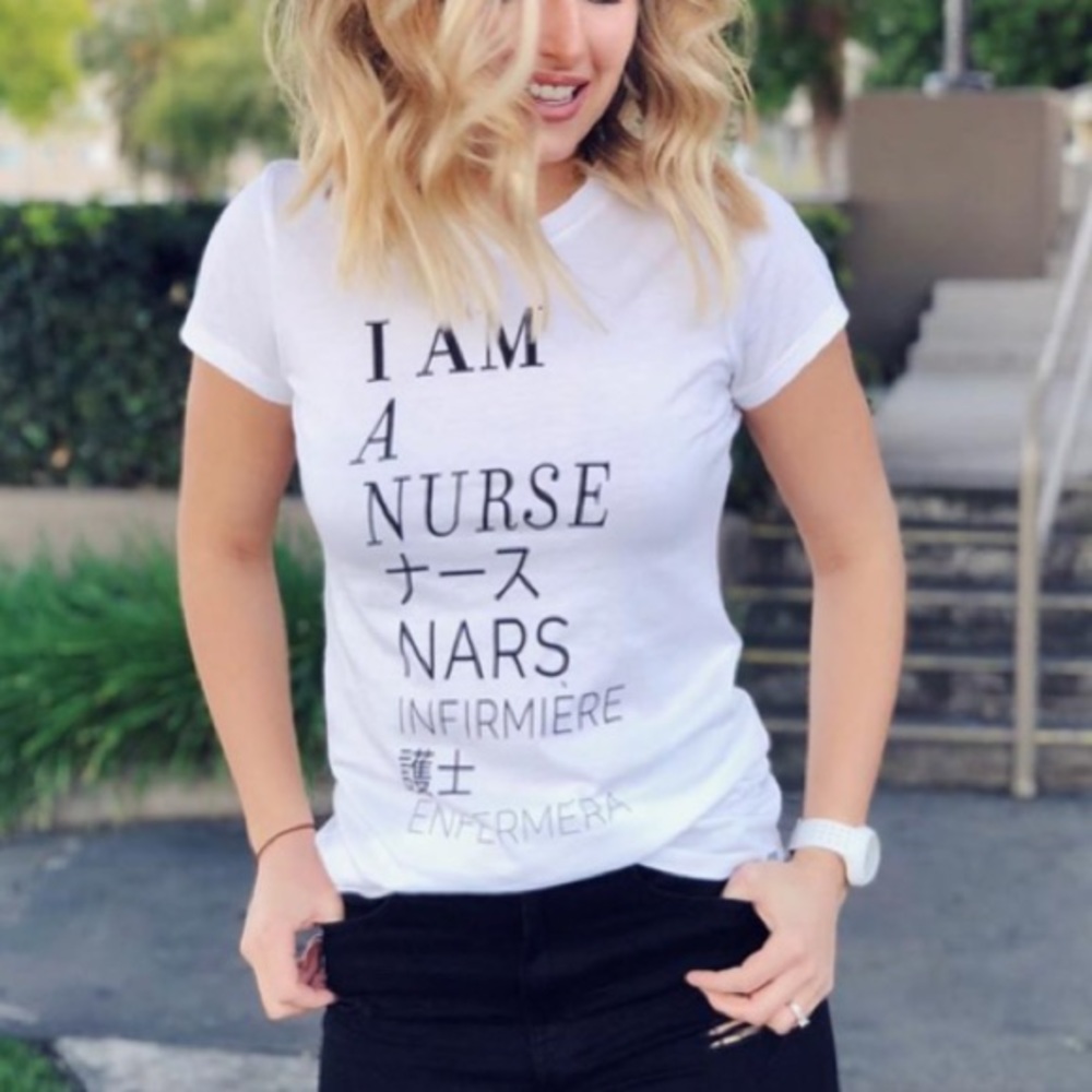 FIGS I Am A Nurse Shirt- Underscrub